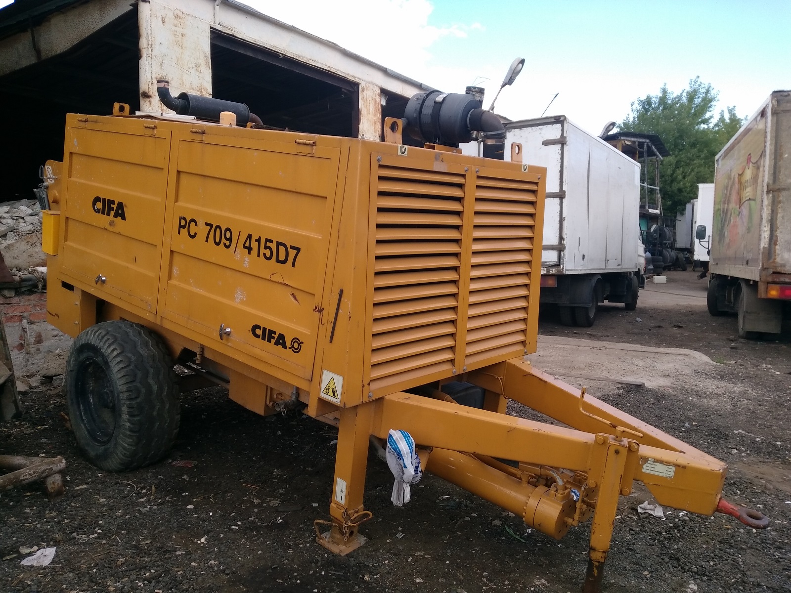 Стационарный бетононасос Cifa PC 709/415