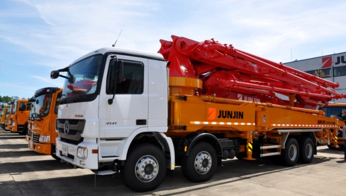 Стреловой бетононасос Jun Jin JJRZ52-5.16HP