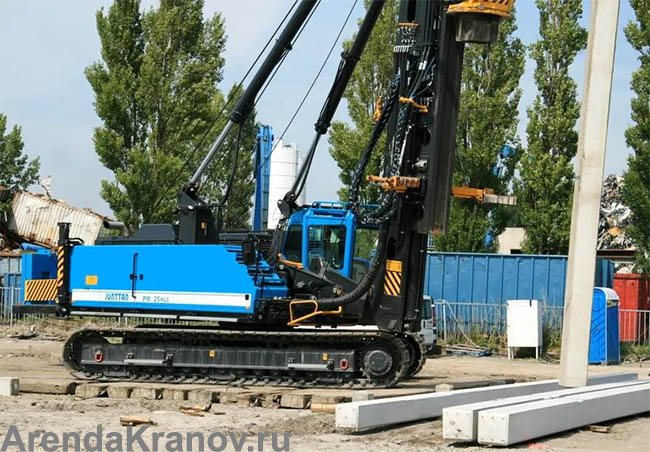 Сваебойная установка в аренду