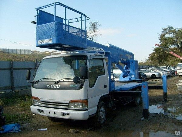 Телескопическая автовышка 14 метров сдам в аренду