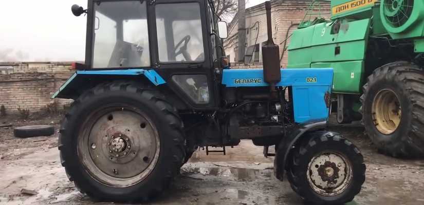 Трактор тротуароуборочный МТЗ 82.1
