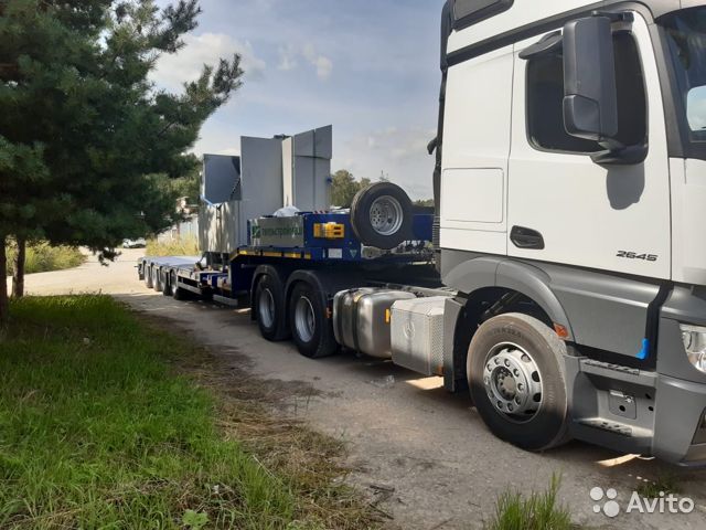 Трал Негабаритные грузы 19 метров