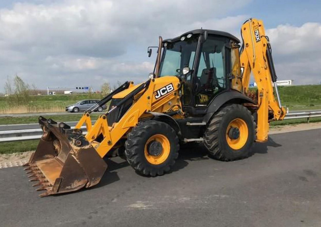 Услуга аренда трактора JCB самосвала