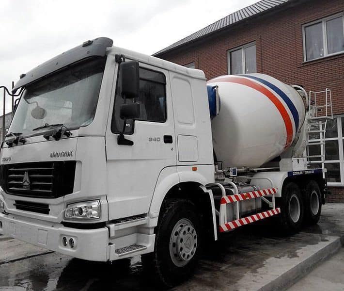 Услуга авто­бетоно­смеситель Howo ZZ5257GJBN3847C