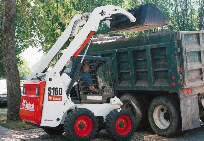 Услуга мини-погрузчик колесный Bobcat S160
