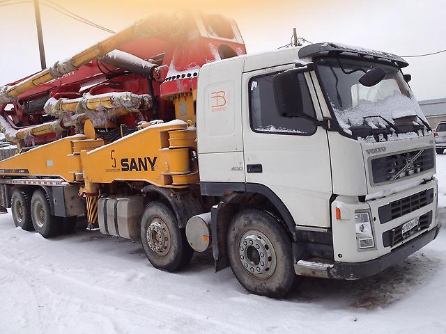 Услуги автобетононасоса 16, 24, 36 и 48 метров
