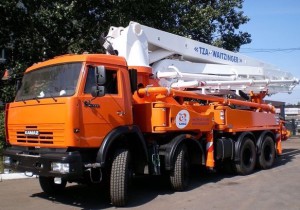 Услуги автобетононасоса от собственника Услуги спецтехники