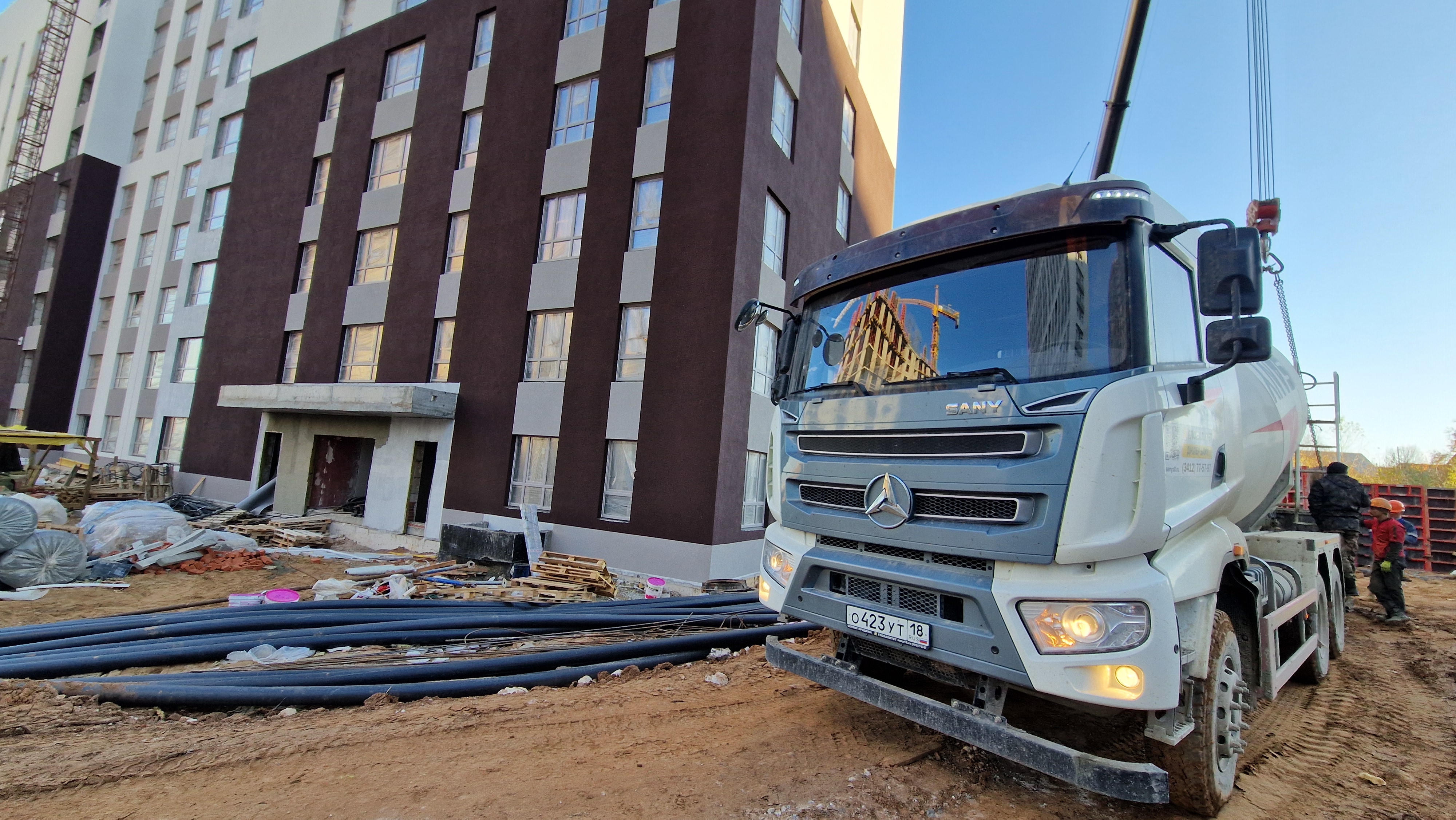 Услуги автобетоносмесителя, привезем или вывезем бетон, до 60 м³
