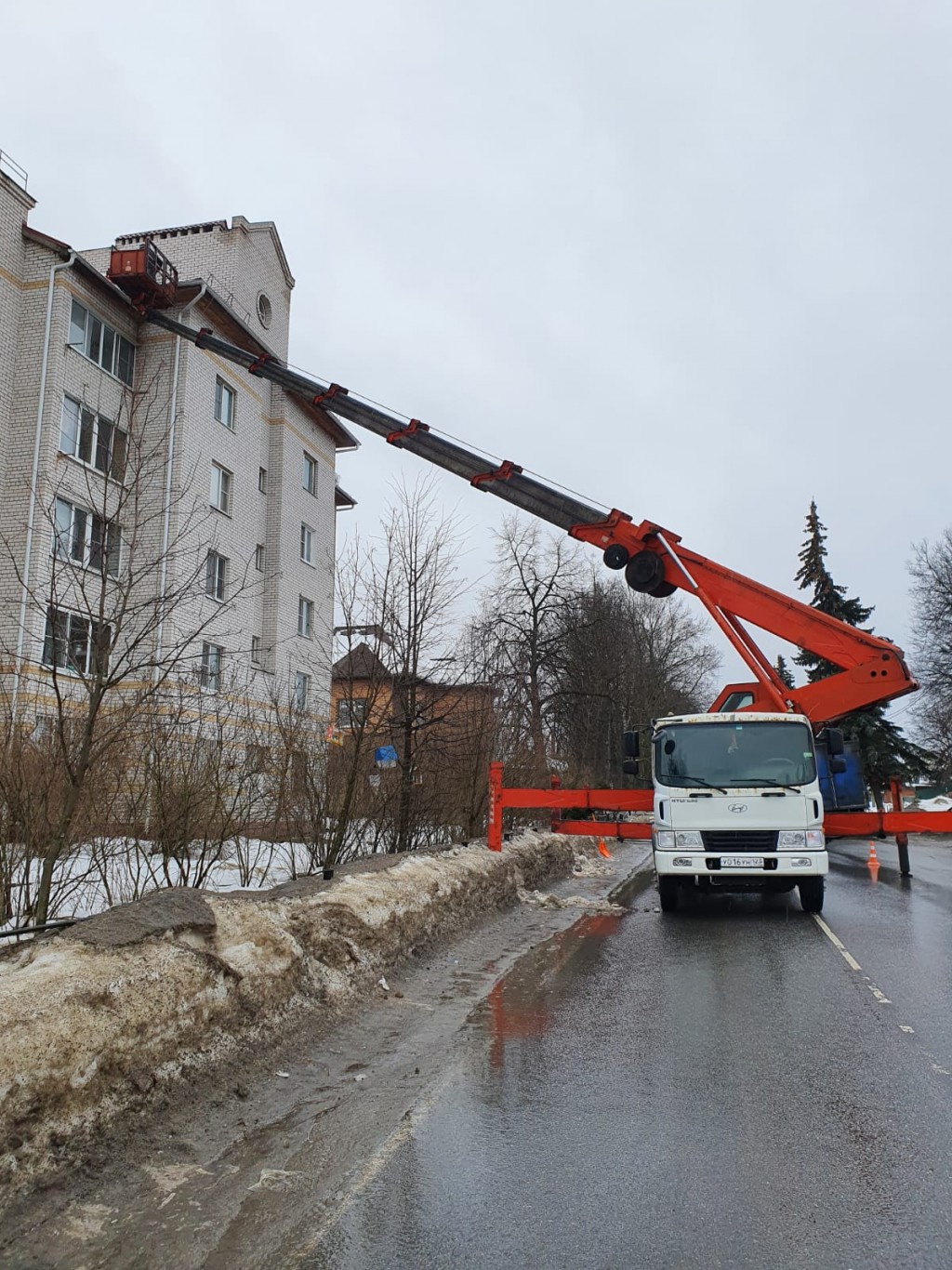Услуги Автовышки Камаз 22 метра