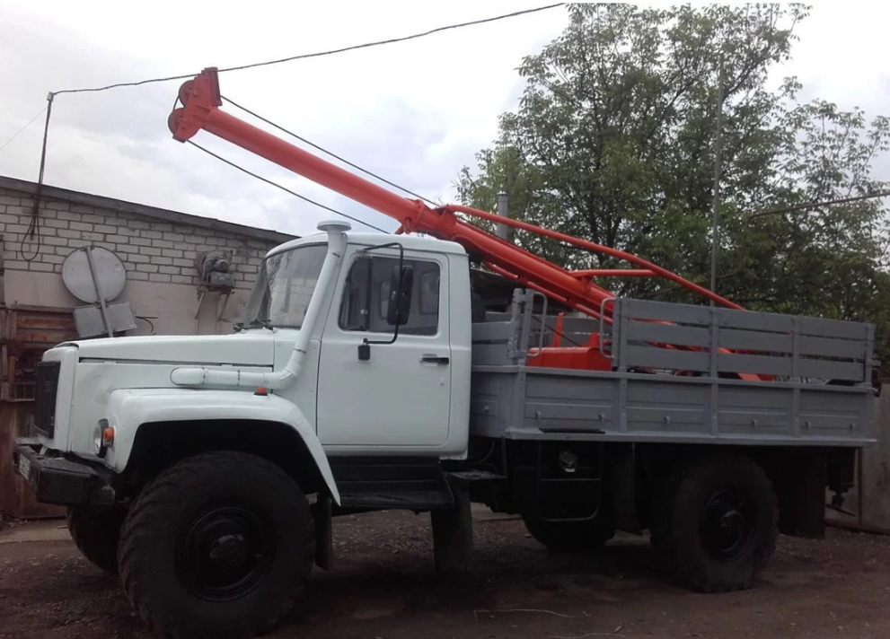 Услуги автовышки, ямобура аренда, бурение