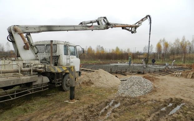 Услуги Бетононасоса от 12 до 43 метров