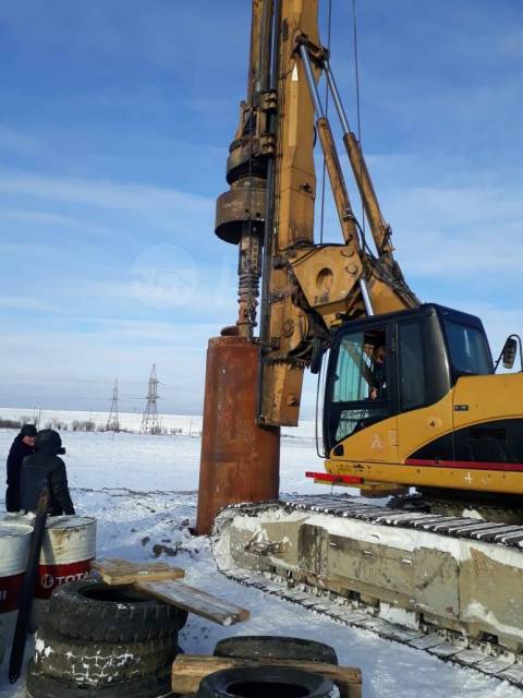 Услуги буровых установок, гидромолотов