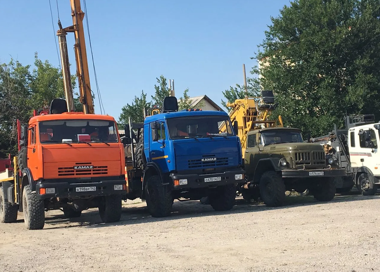 Услуги Буровых установок машин
