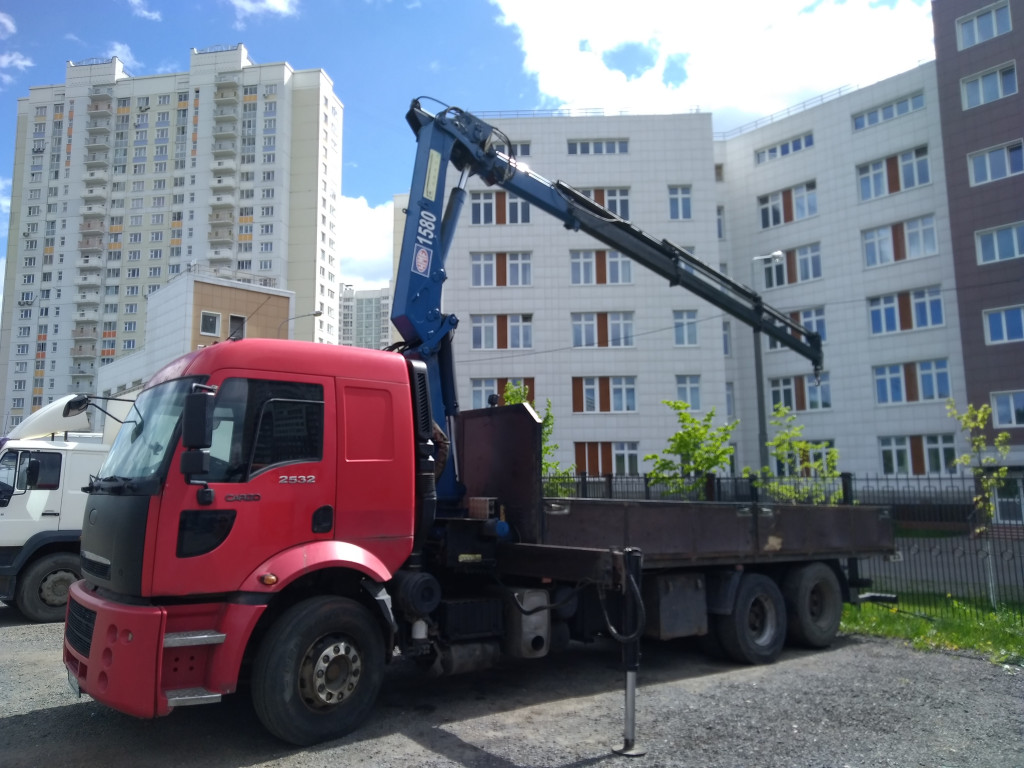 Услуги гидроманипулятора от собственника Рудольф