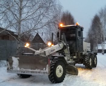 Услуги грейдера, разравнивание дороги