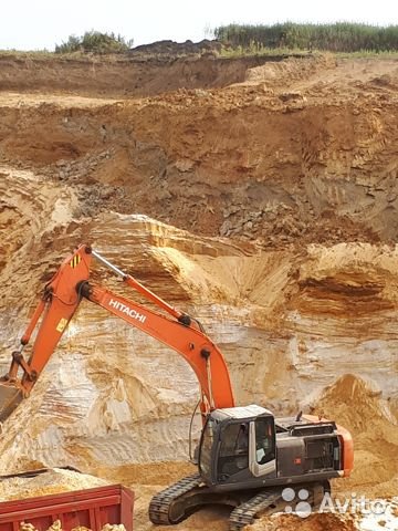 Услуги карьерного экскаватора