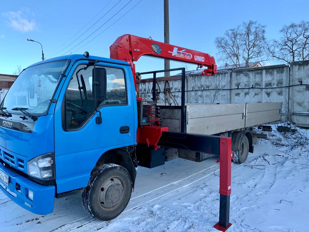 Услуги крана манипулятора