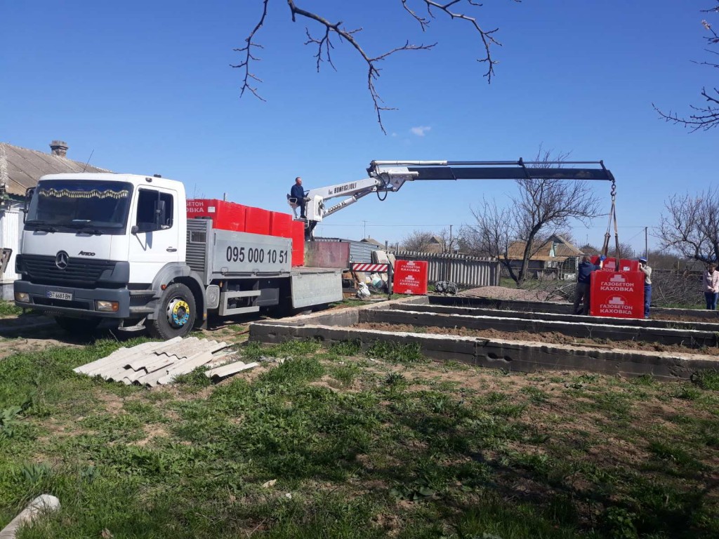 Услуги крана манипулятора. Грузоперевозки