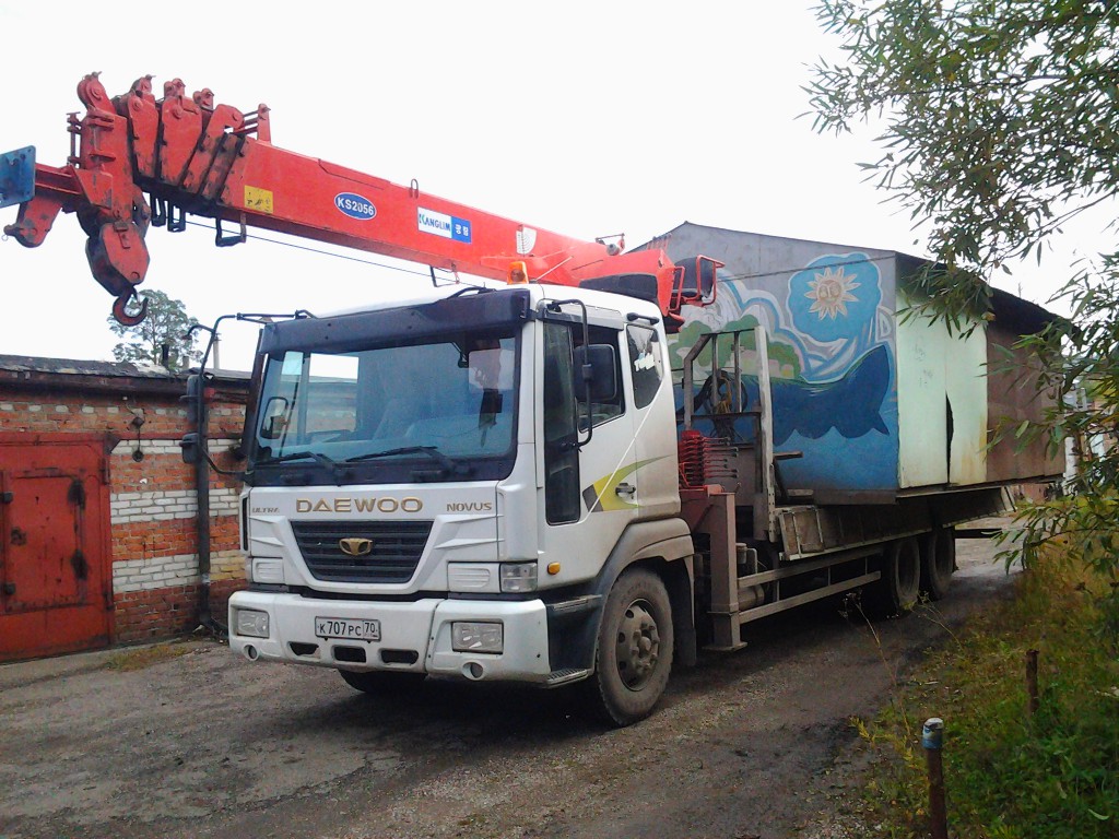 Услуги мамипулятора DAEWOO NOVUS