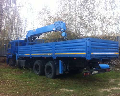 Услуги манипулятора 5-15 тн. Камаз