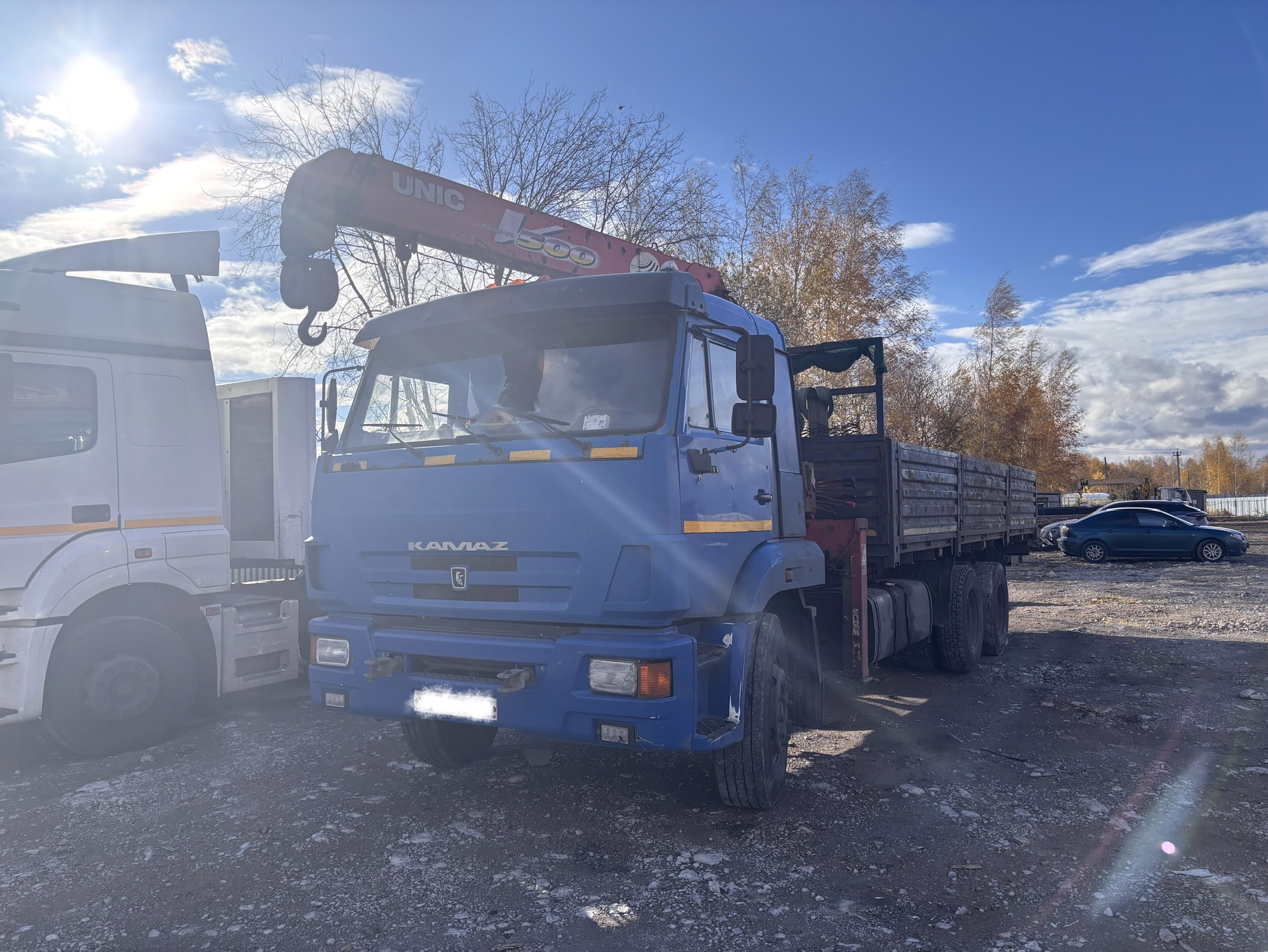 Услуги манипулятора Камаз с быстрой подачей