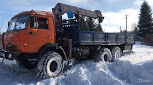 Услуги манипулятора. Камаз вездеход. Перевозка