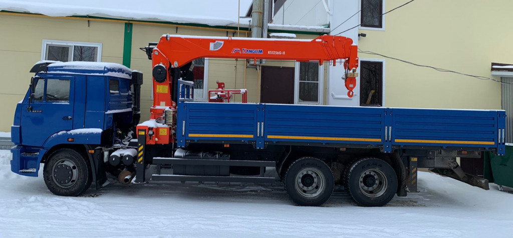 Услуги манипулятора на базе КАМАЗа 65116, АГП