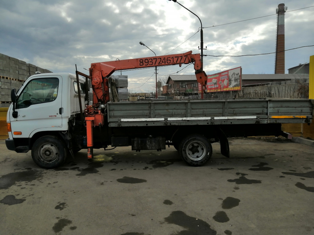 Услуги манипулятора с монтажной люлькой, краном