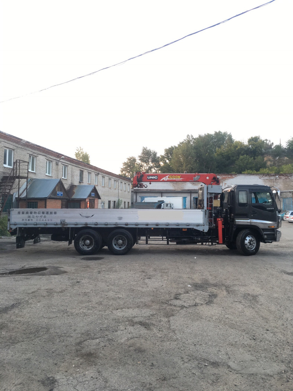 Услуги Манипулятора со сходнями, пропуск