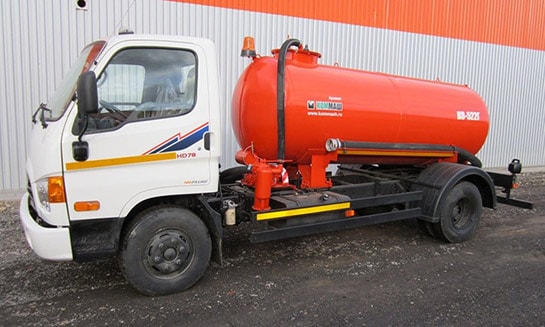 Услуги мини ассенизатора Hyndai Hd-78