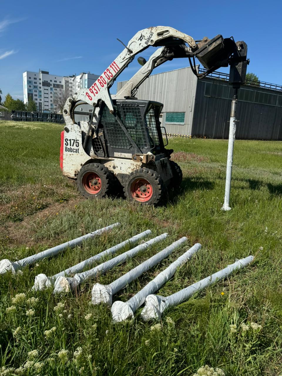 Услуги мини- погрузчика Bobcat