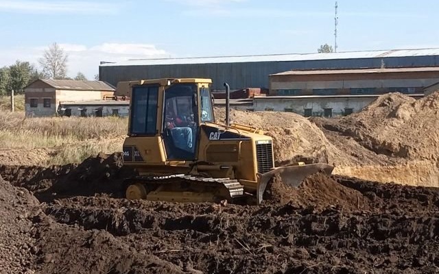 Услуги планировочного бульдозера
