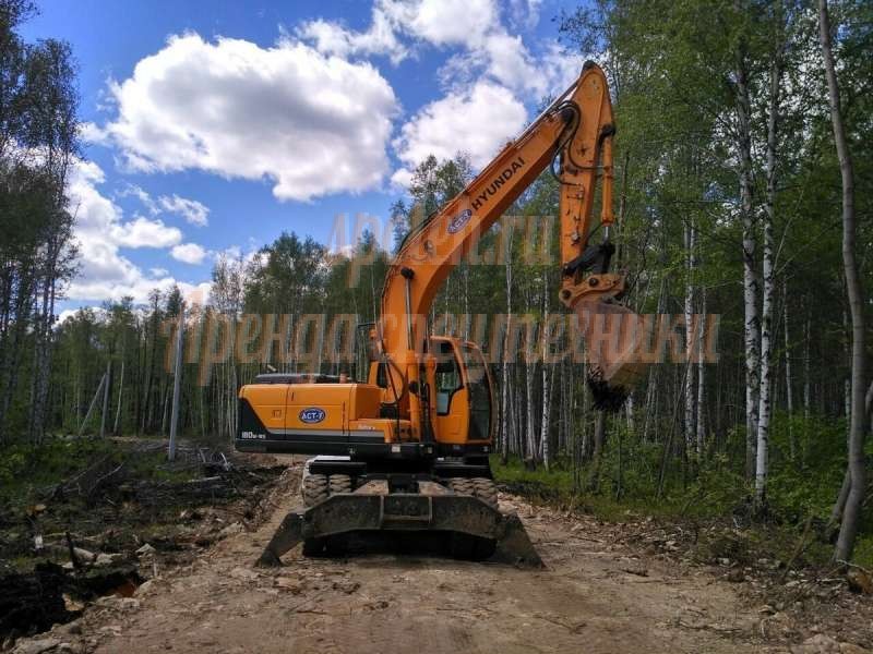 Услуги полноповоротного экскаватора