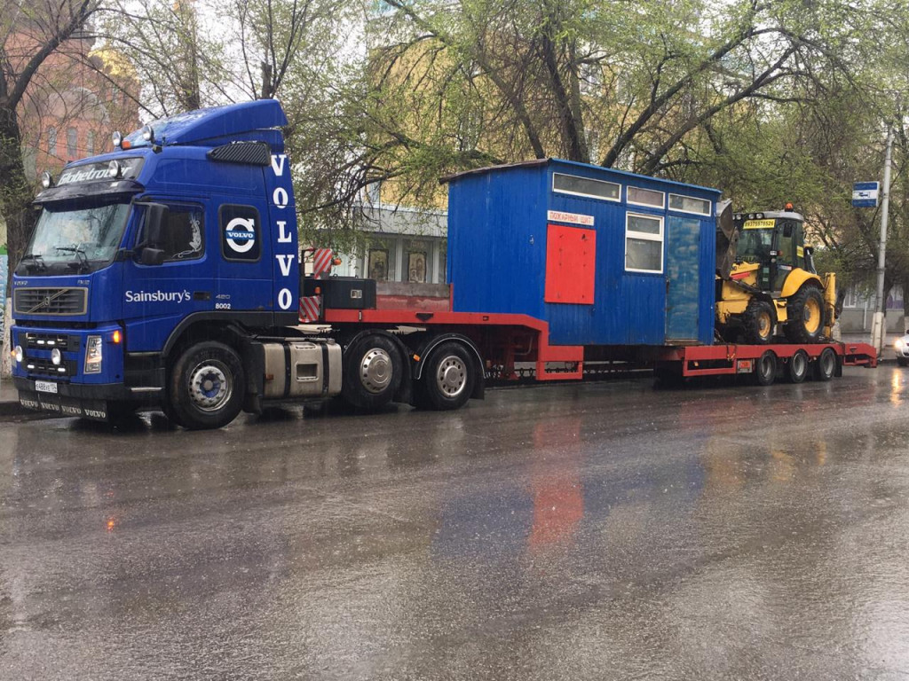 Услуги раздвижного трала. Перевозка грузов