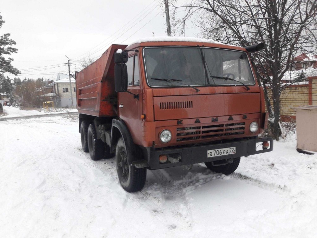 Услуги самосвала. Песок, щебень, чернозём