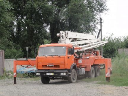 Услуги стационарного автобетононасоса
