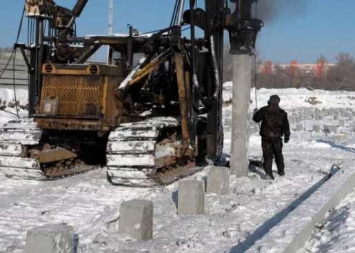 Услуги сваебойной установки