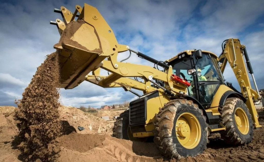 Услуги трактора погрузчика jcb