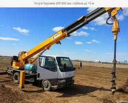 Услуги ямобура, бурояма