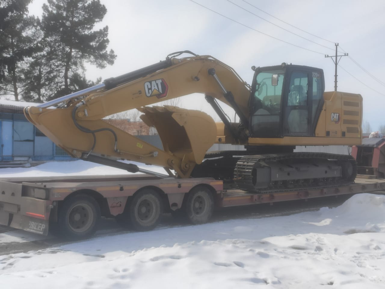 В аренду экскаваторы CAT320GCN габаритный