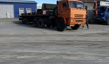 Вездеход длинномер (24 м), трубовоз с кониками