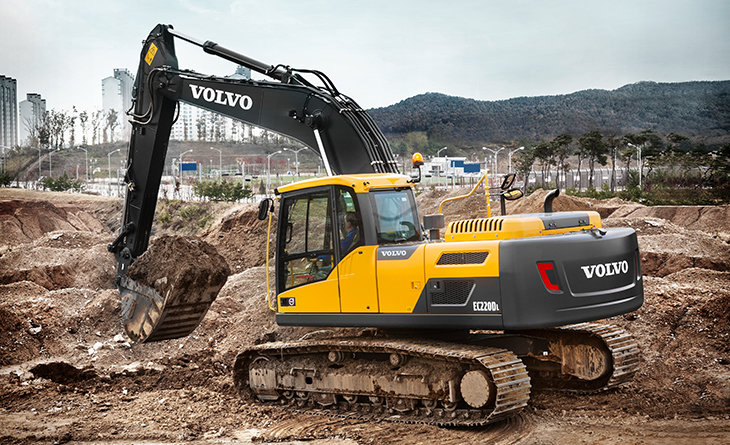 Volvo 220, ковш 1.4куб