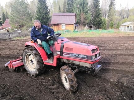 Вспашу земельный участок фрезой