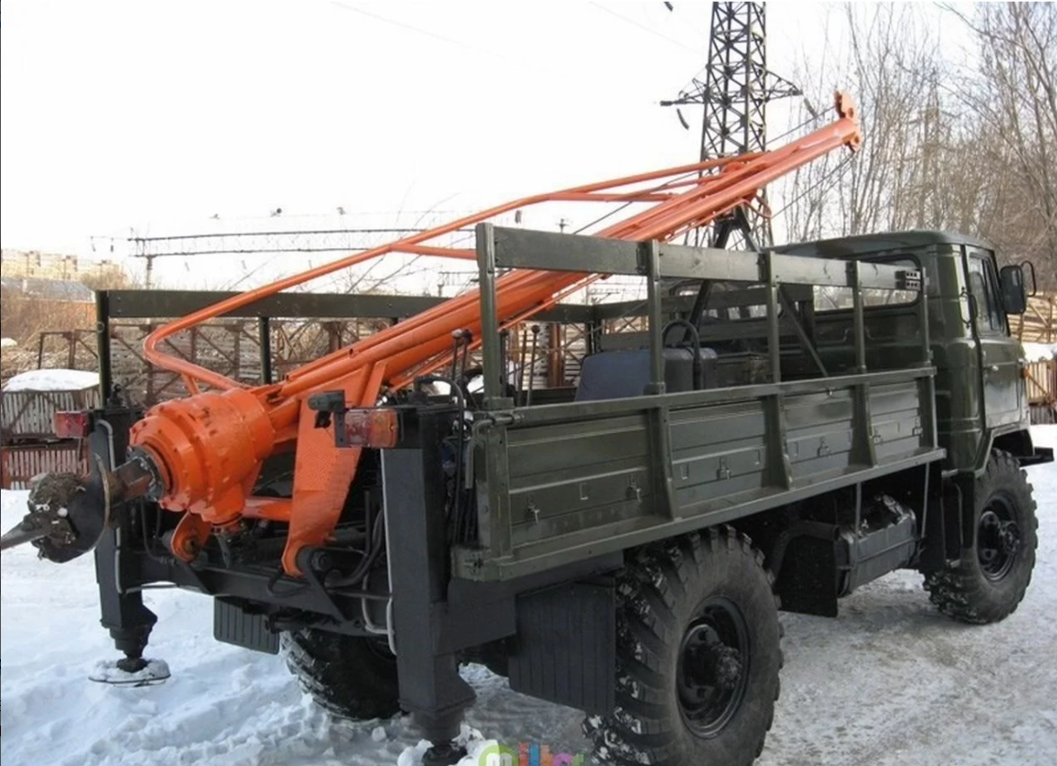 Ямобур, Бурение, лэп