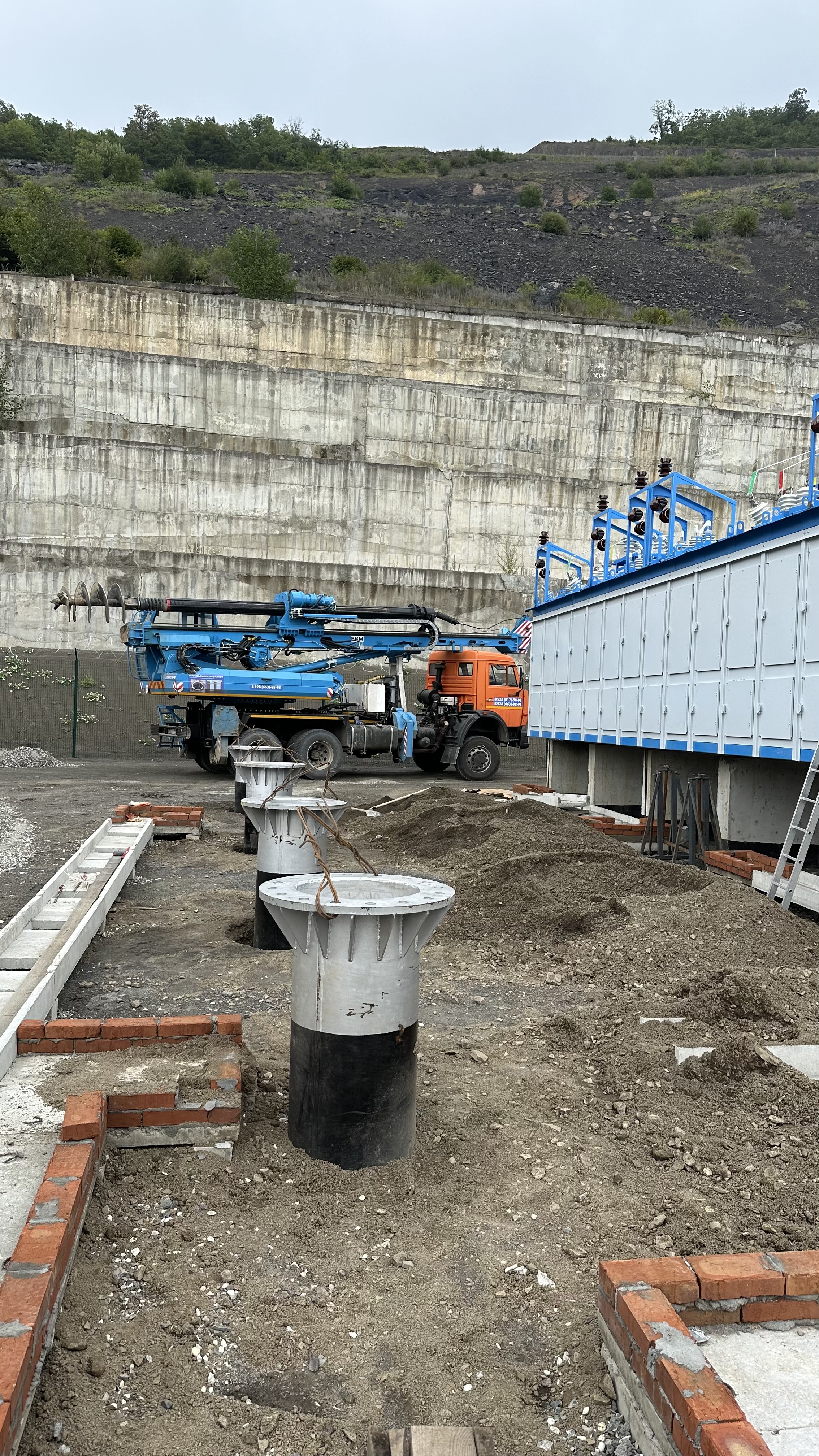 Ямобур Бурение свай до 25 метров