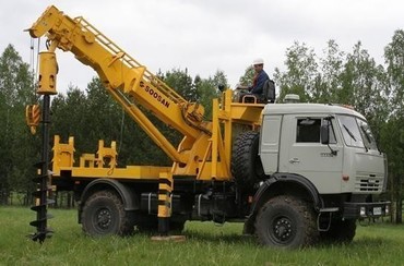 Ямобур Буровая установка аренда СПЕЦТЕХНИКИ