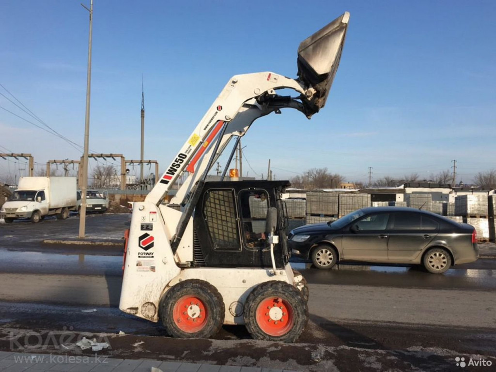 Ямобур на базе мини погрузчика Bobcat
