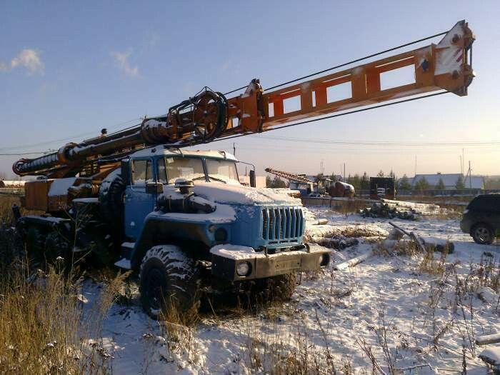 Забивка свай Краз Кок-8