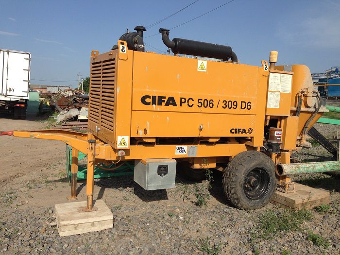 Заказать спецтехнику бетононасос CIFA