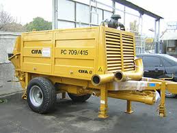 Заказать стационарный бетононасос CIFA
